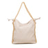 Borsa a spalla beige con manici a catena Lora Ferres, Borse e accessori Donna, SKU b511000559, Immagine 0